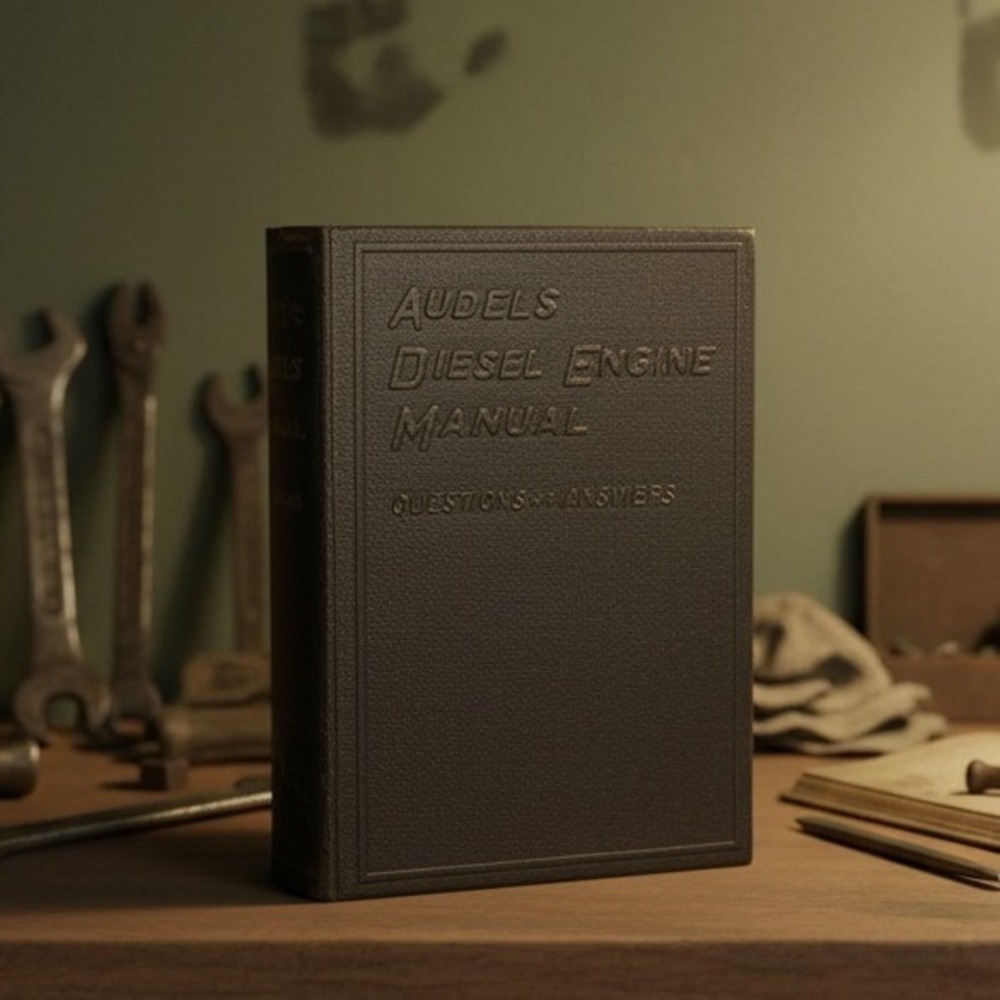 Audels Diesel Engine Manual 1948 Questions Answers Illustrations Theo Audel Co